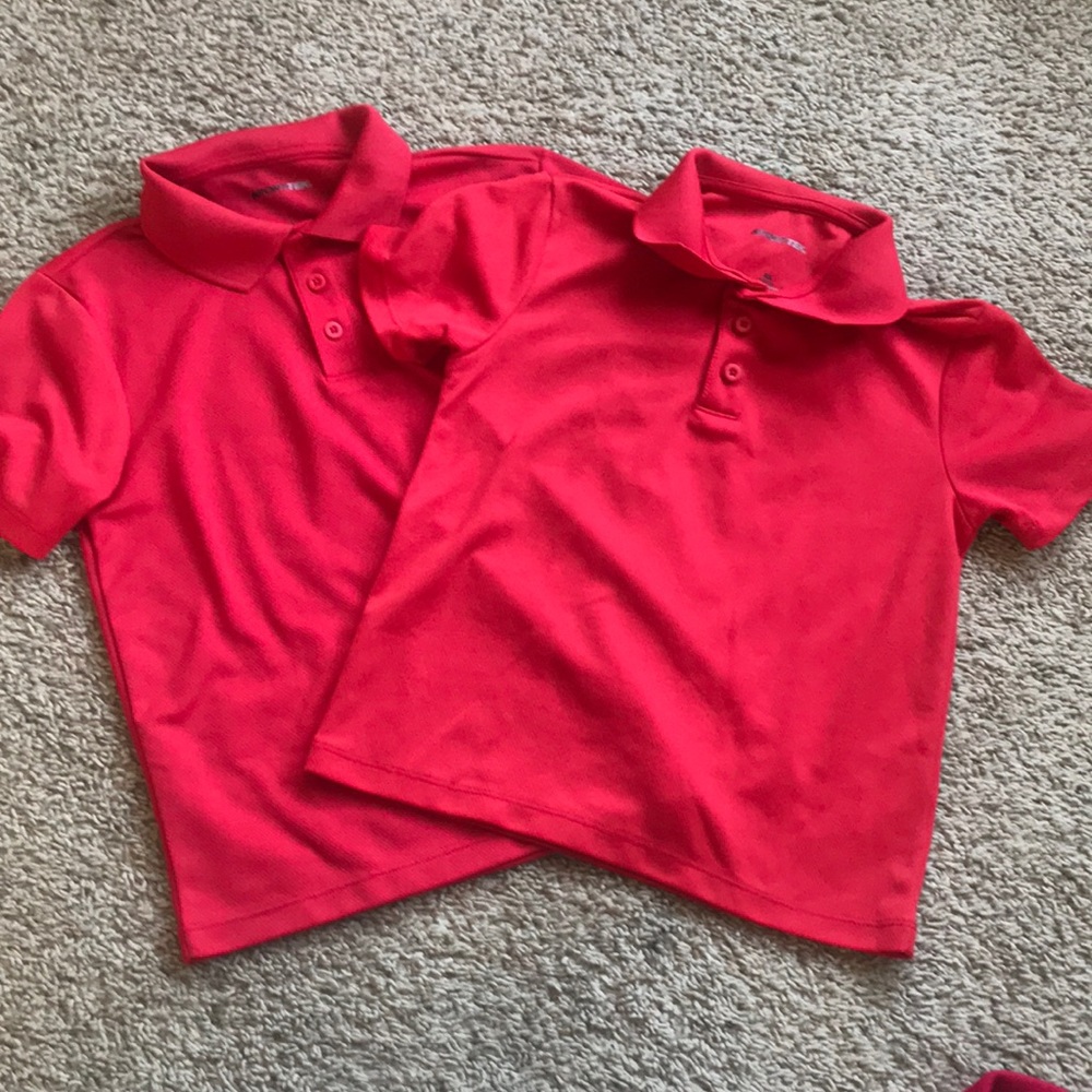 New! Bundle! Sportek small and XS youth polos